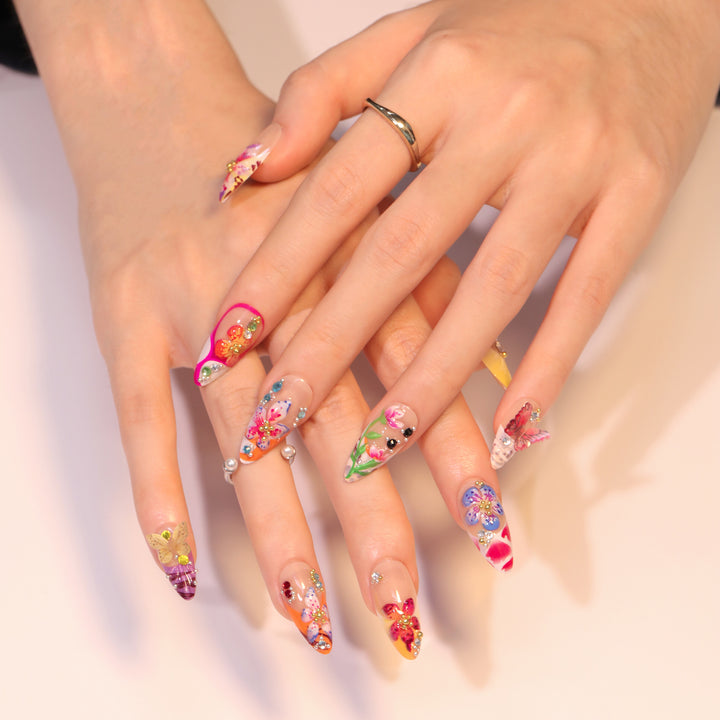 Artificial Nail Art Set Bowlift