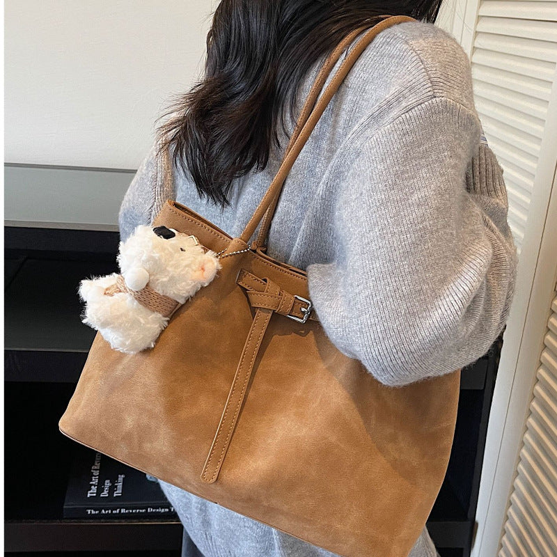 Premium Soft Leather Tote Bag Bowlift