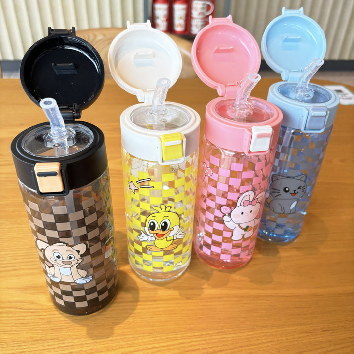 Women's funny drinking bottle with sealed lid Bowlift