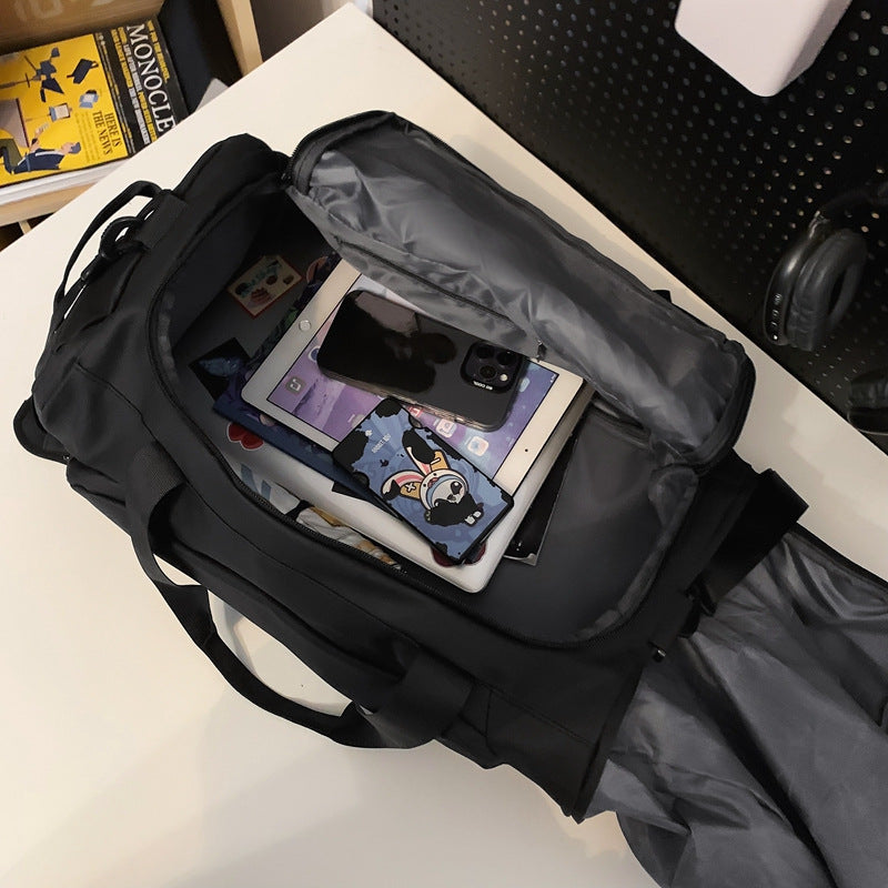 Sporty travel bag with many compartments Bowlift