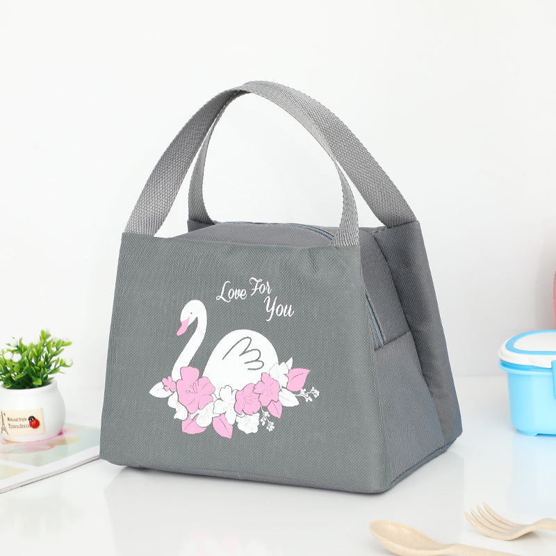 Cute Bear Print Insulated Lunch Bag Bowlift
