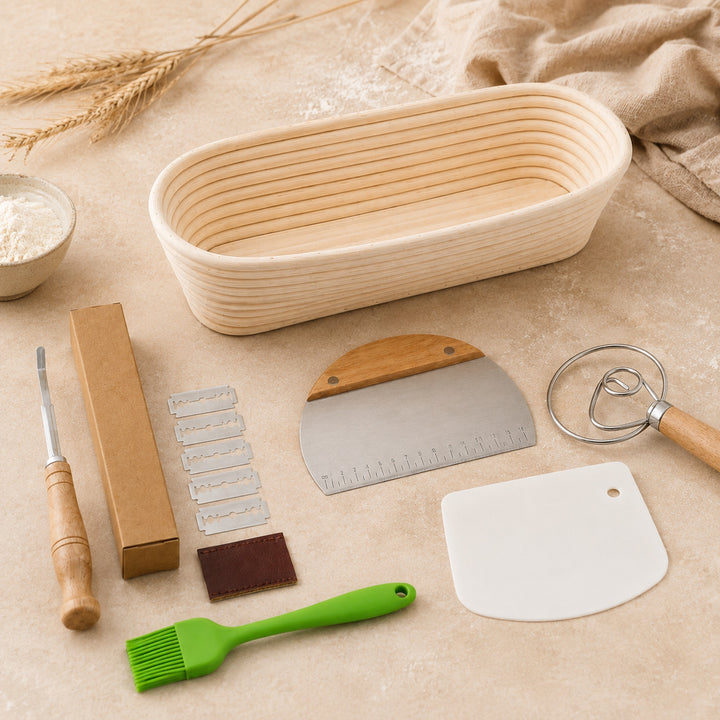 Artisan Bread Proofing Basket Set Bowlift