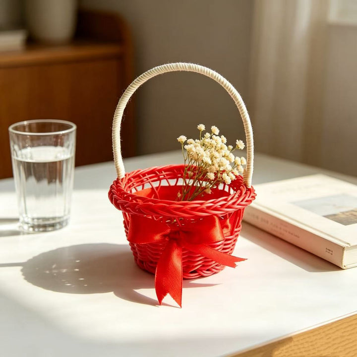 Decorative Handwoven Gift Basket Bowlift