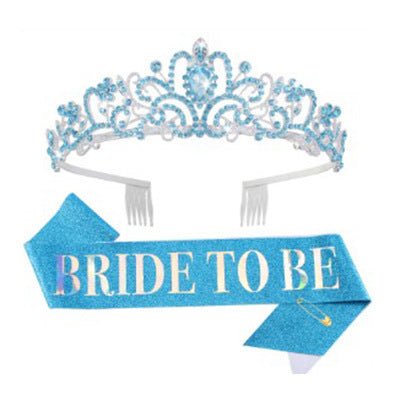 Ladies Crystal Embellished Bridal Tiara Bowlift