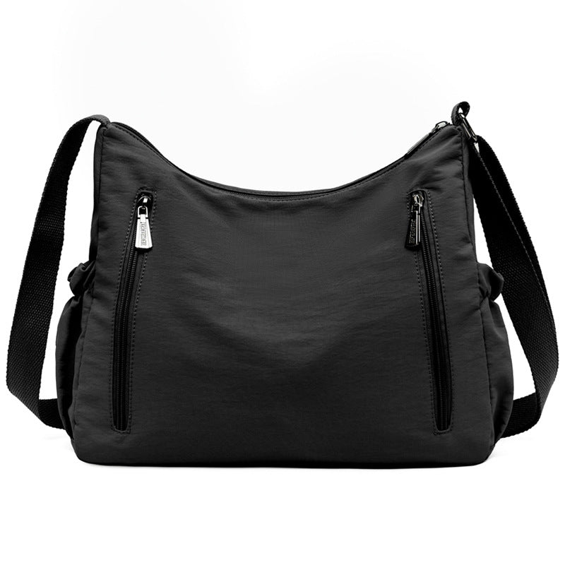 Spacious Multi-Pocket Shoulder Bag Bowlift