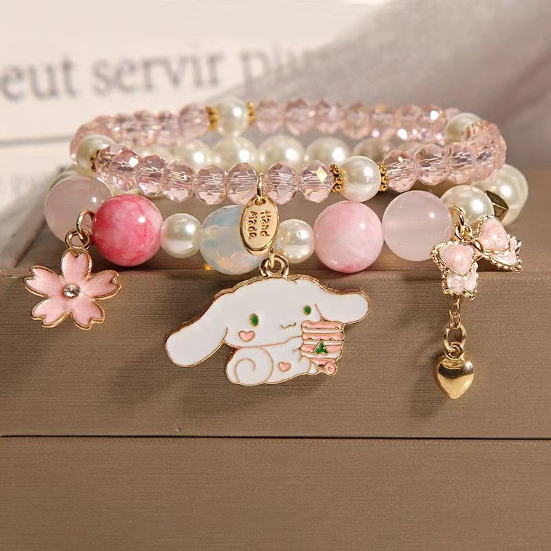 Charm Beaded Bracelet Set Bowlift