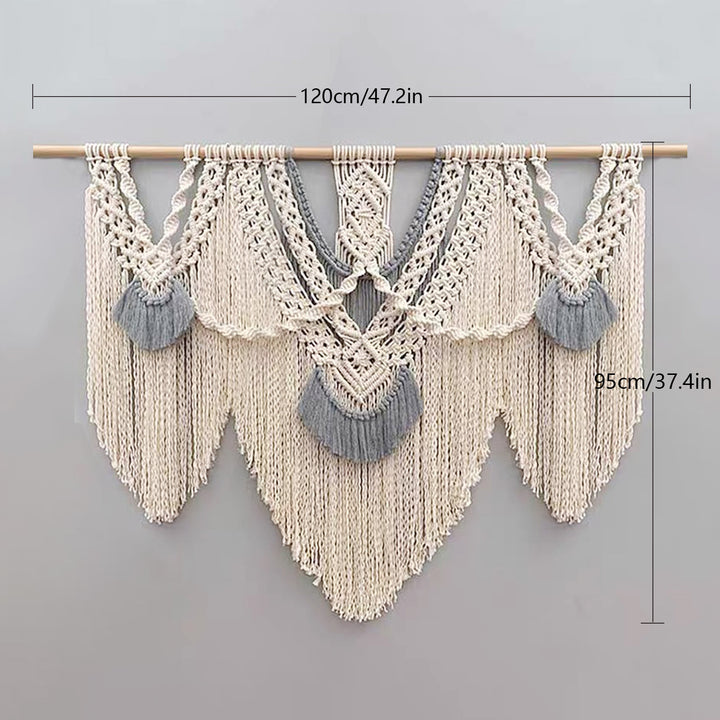 Decorative Macrame Wall Art Bowlift