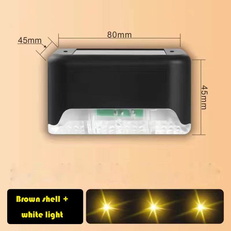 Outdoor Solar Railing LED Clip-On Fence & Deck Light Bowlift