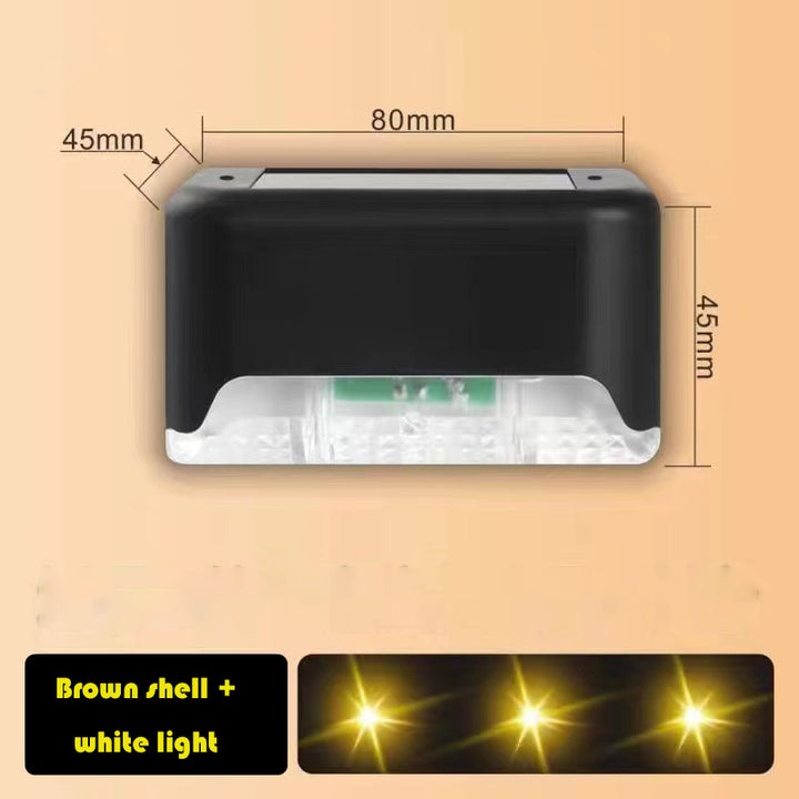 Outdoor Solar Railing LED Clip-On Fence & Deck Light Bowlift