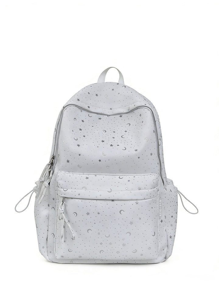 Starry Print School Backpack Bowlift
