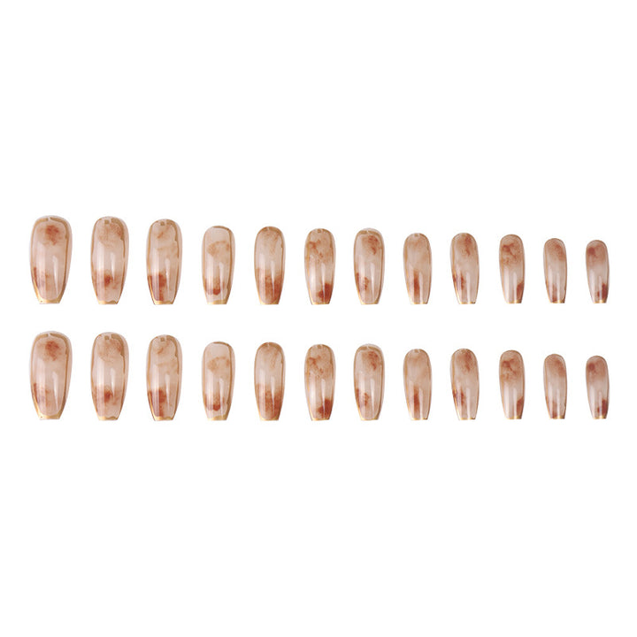Glossy Acrylic Press-On Nail Extensions Bowlift