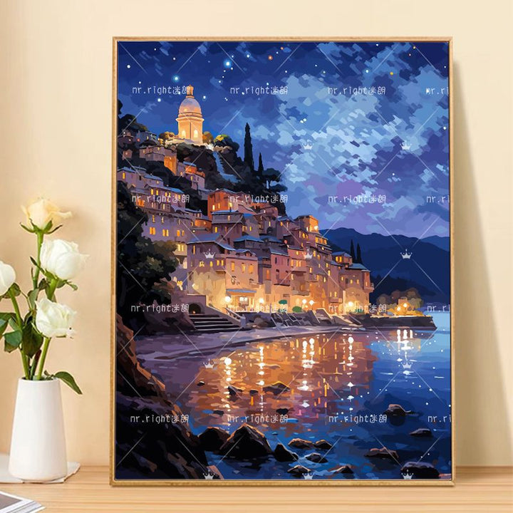 Fantasy Landscape Art Print Bowlift