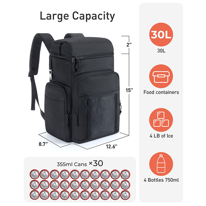 Multifunctional Cooler Backpack Bowlift