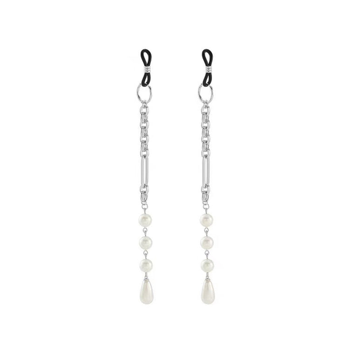 Elegant Pearl-Linked Eyewear Chain Bowlift