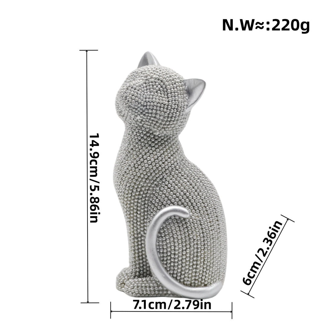 Decorative Cat Figurine Bowlift