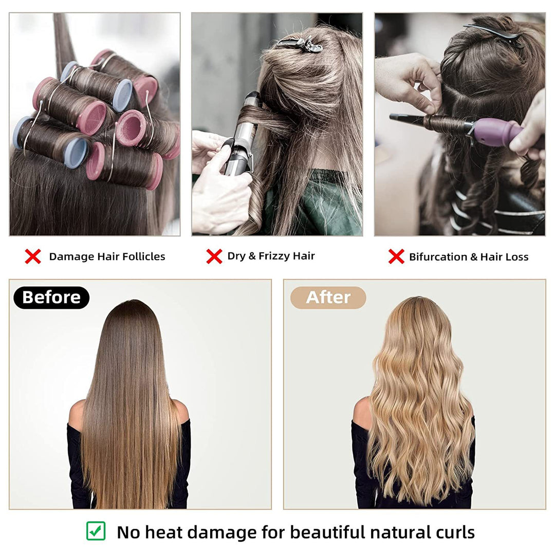 Heatless Hair Curling Device