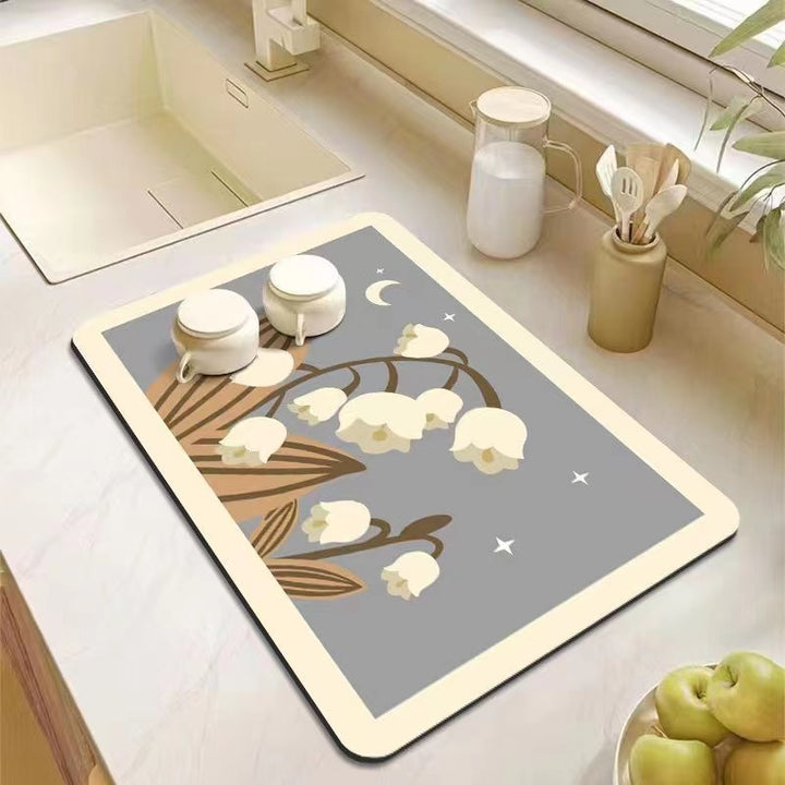 Decorative Kitchen Floor Mat Bowlift