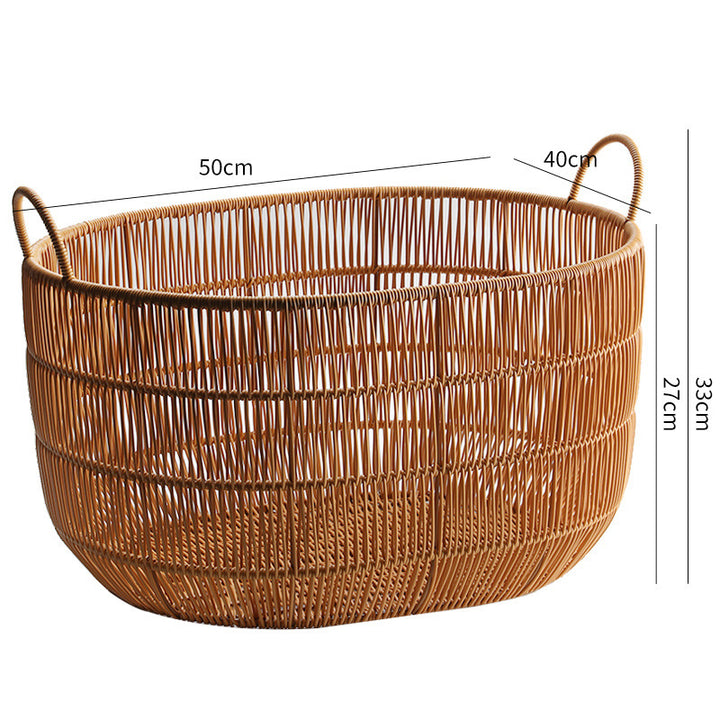 Ladies Braided Basket for Stylish Storage Bowlift