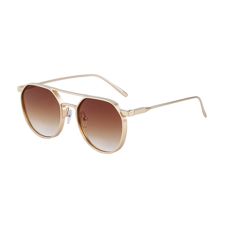 Ladies fashionable sunglasses in stylish round design Bowlift