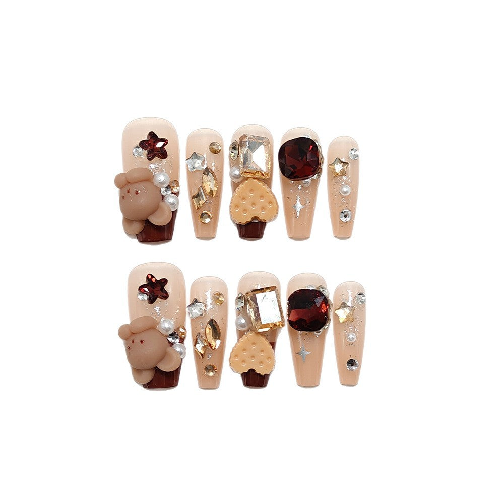 Creative Nail Art with 3D Designs Bowlift