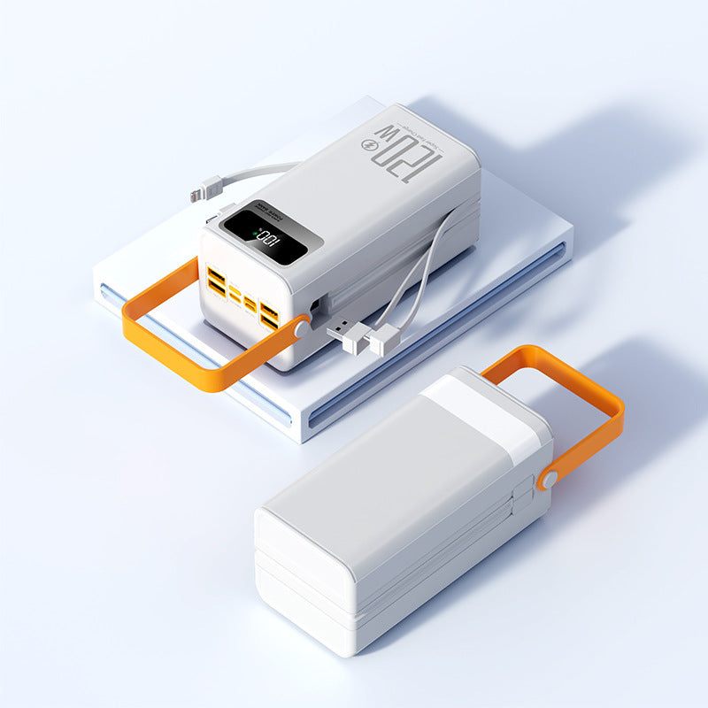 Powerful power bank with integrated digital display Bowlift