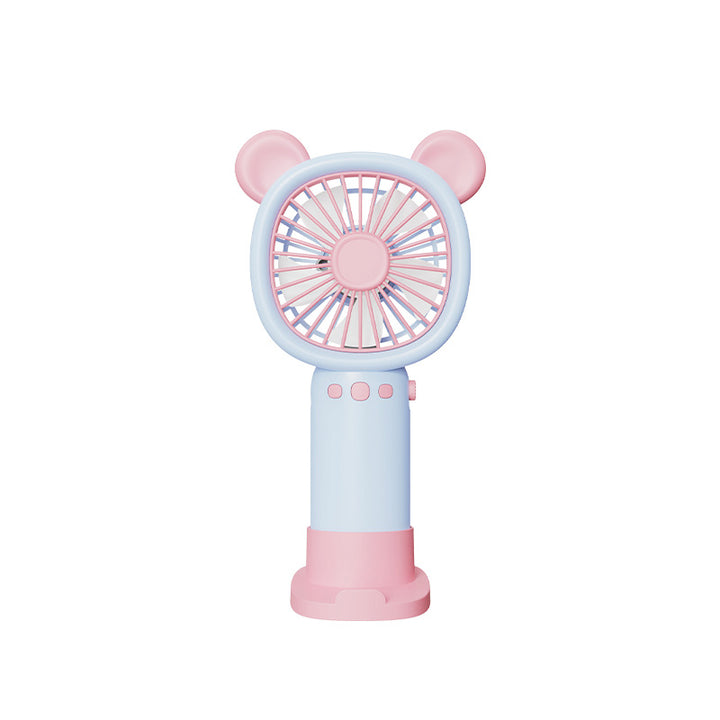 Ladies Portable Hand Fan Bowlift