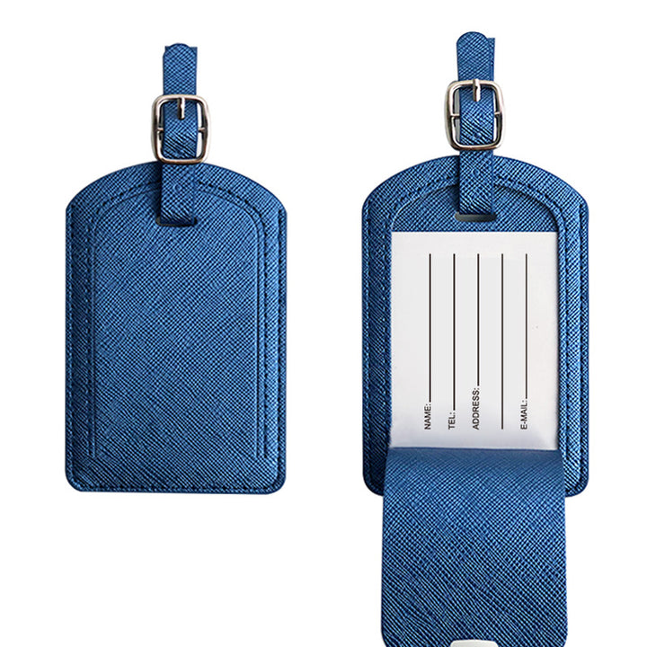 Women Luggage Tag with Sturdy Attachment Strap Bowlift