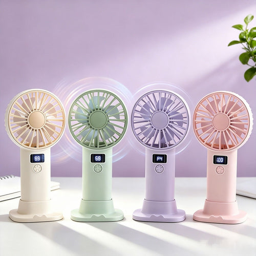 Unisex Portable USB Fan with Flexible Tilt Bowlift