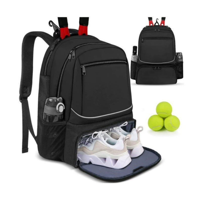 Sports backpack with shoe compartment and water bottle holder Bowlift