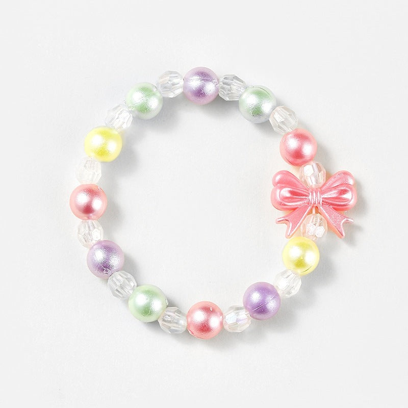 Friendship bracelet with Colorful Heart Charms Bowlift