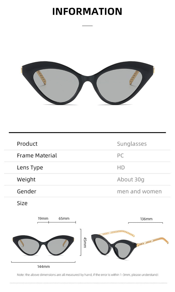 Women Cat-Eye Sunglasses Bowlift