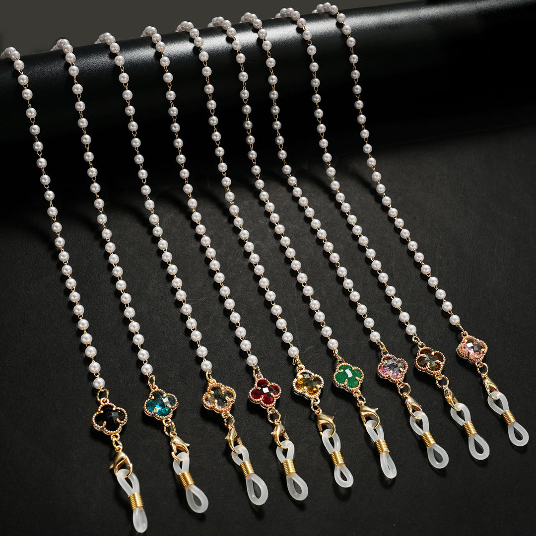 Decorative Beaded Eyewear Chain Bowlift