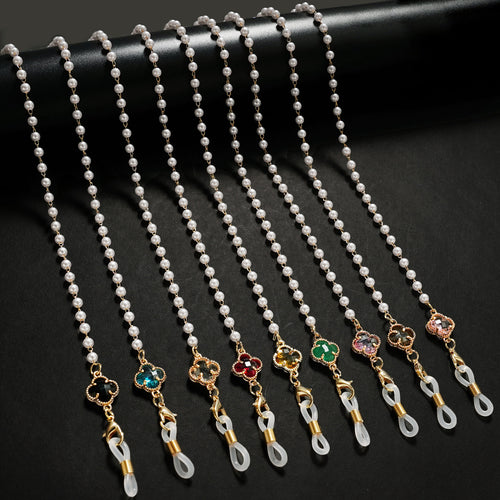 Decorative Beaded Eyewear Chain Bowlift