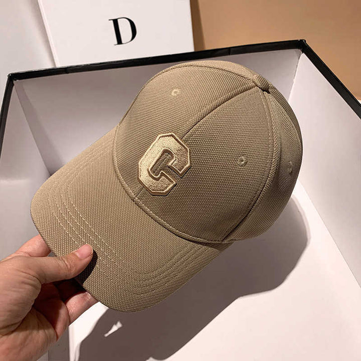 Men's Stylish Textured Cotton Baseball Cap Bowlift