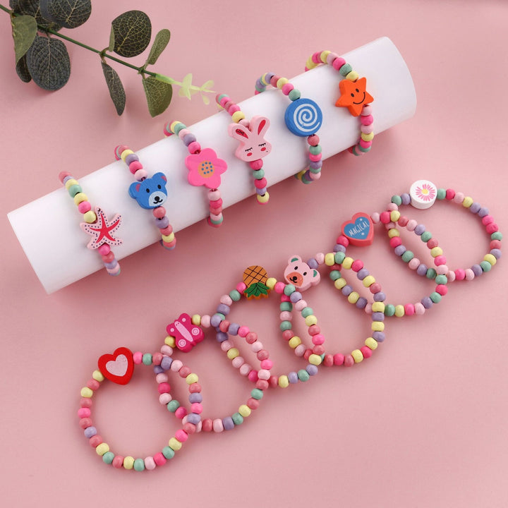Playful Color Bead Bracelet Bowlift