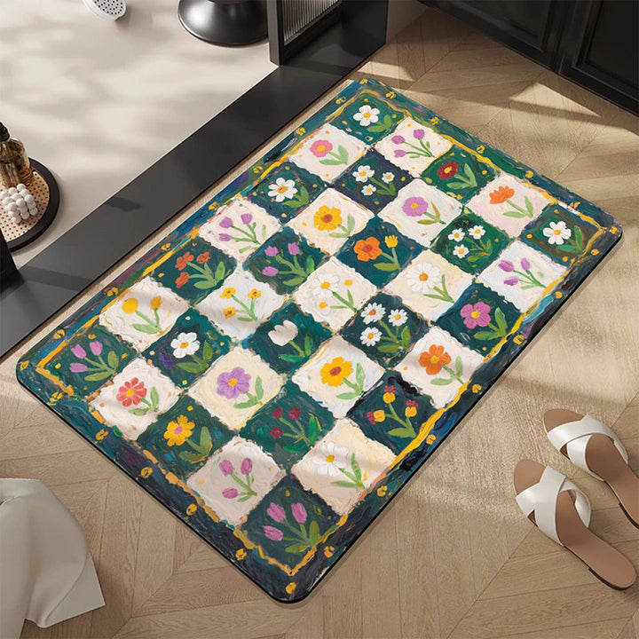 Decorative Floral Area Rug