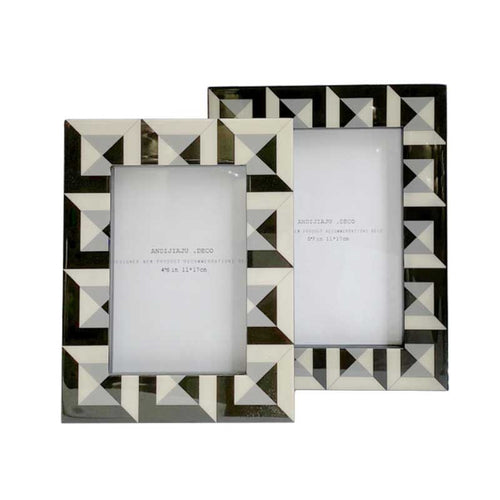 Decorative Geometric Photo Frame Set