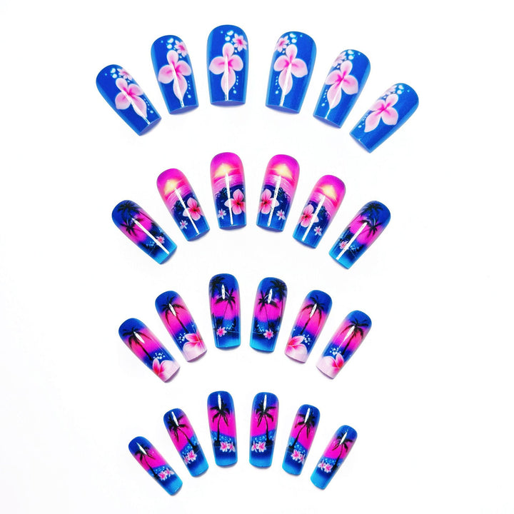 Tropical Sunset Nail Art Bowlift 1788155449