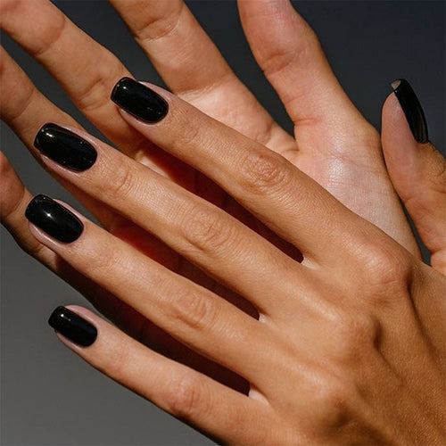 Elegant Glossy Press-On Nail Set Bowlift