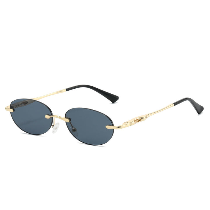 Retro Oval Frame Sunglasses Bowlift