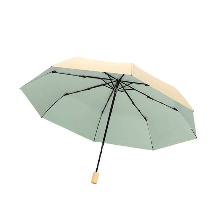 Women's foldable umbrella with innovative folding technology Bowlift
