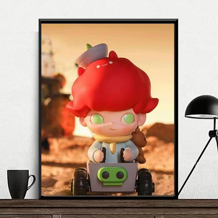 Whimsical Character Wall Decor Bowlift