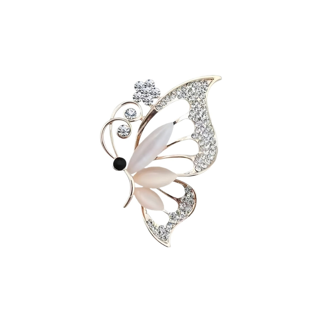 Elegant Butterfly Brooch Bowlift