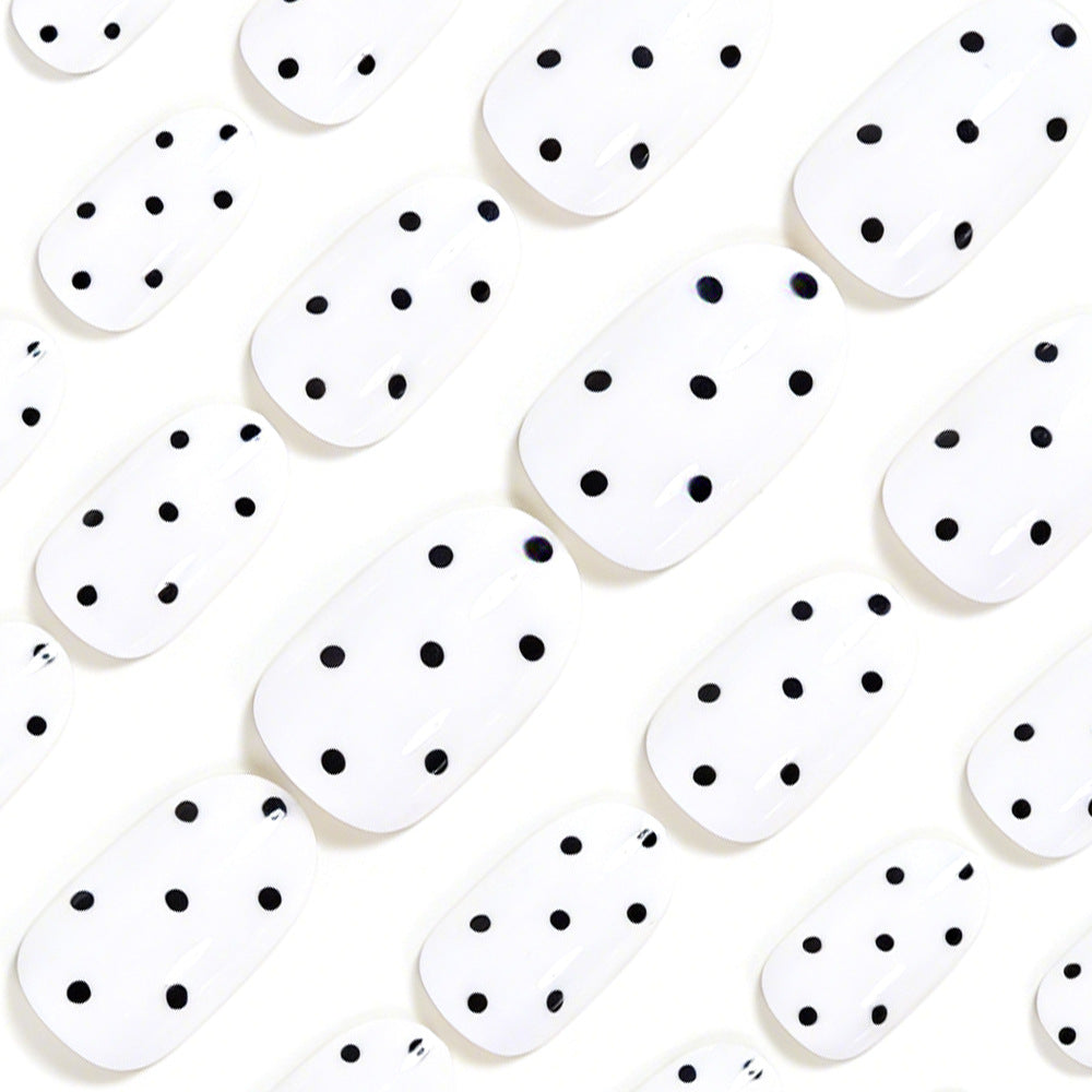 Polka Dot Nail Art Wraps Bowlift