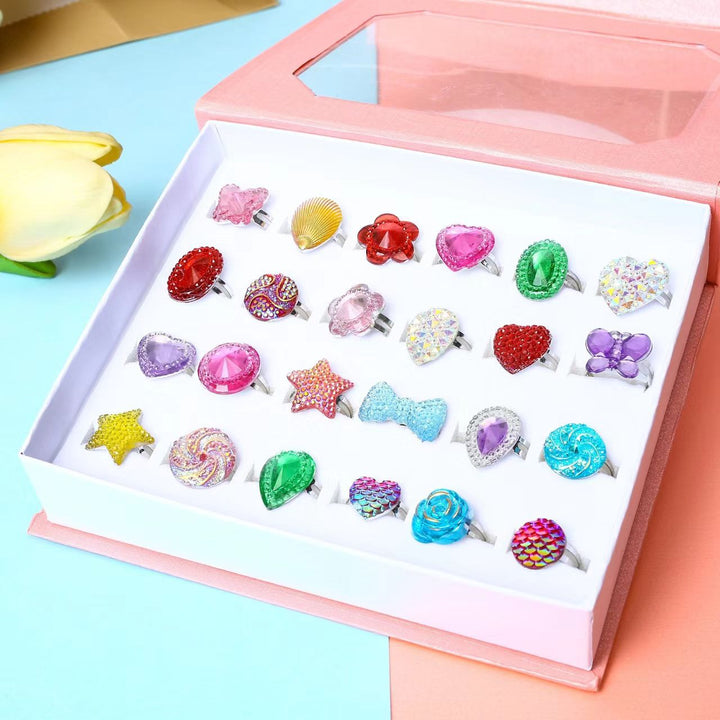 Unisex Creative Decoration Set with Colorful Motif Buttons Bowlift