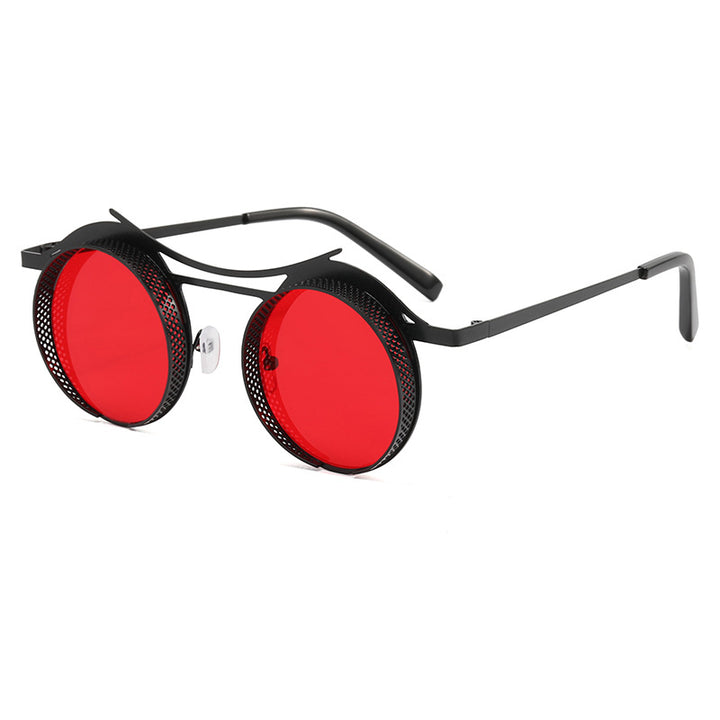 Women's fashionable round sunglasses with extravagant design Bowlift