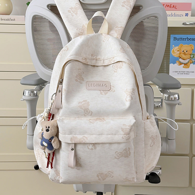 Adorable Floral Patterned Backpack