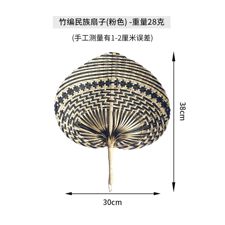 Ladies handcrafted fan made from sustainable materials Bowlift