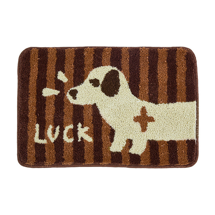 Coastal Starfish Themed Bath Mat