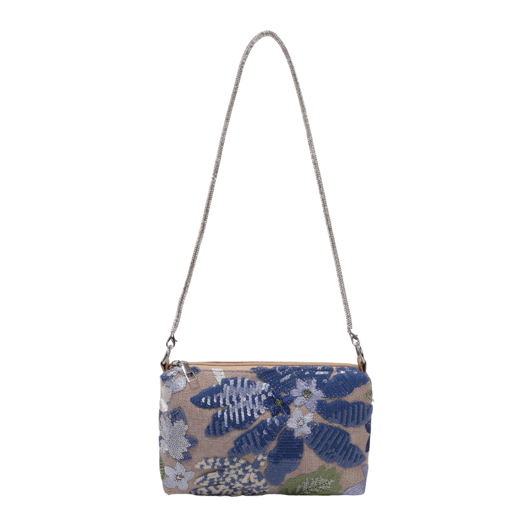 WoFloral Embellished Clutch Purse Bowlift